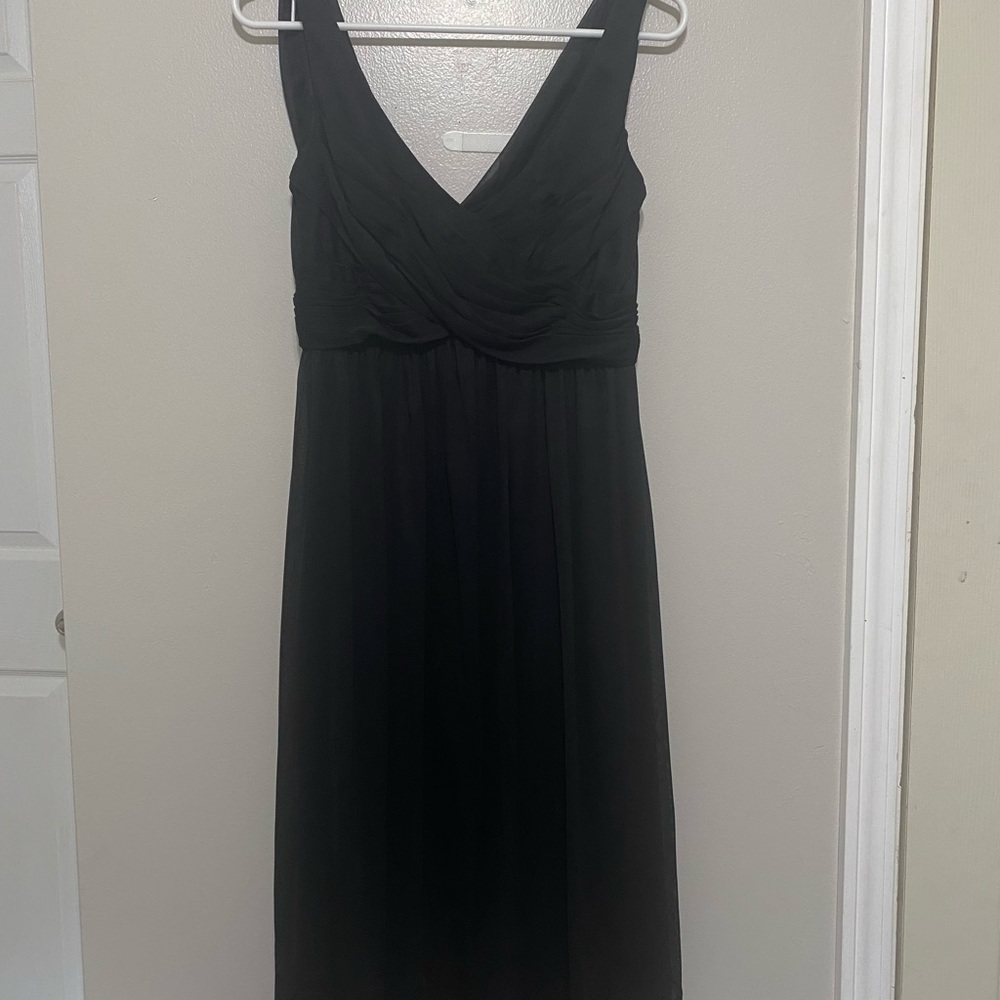 Black Davids Bridal Bridesmaid Dress Size 6